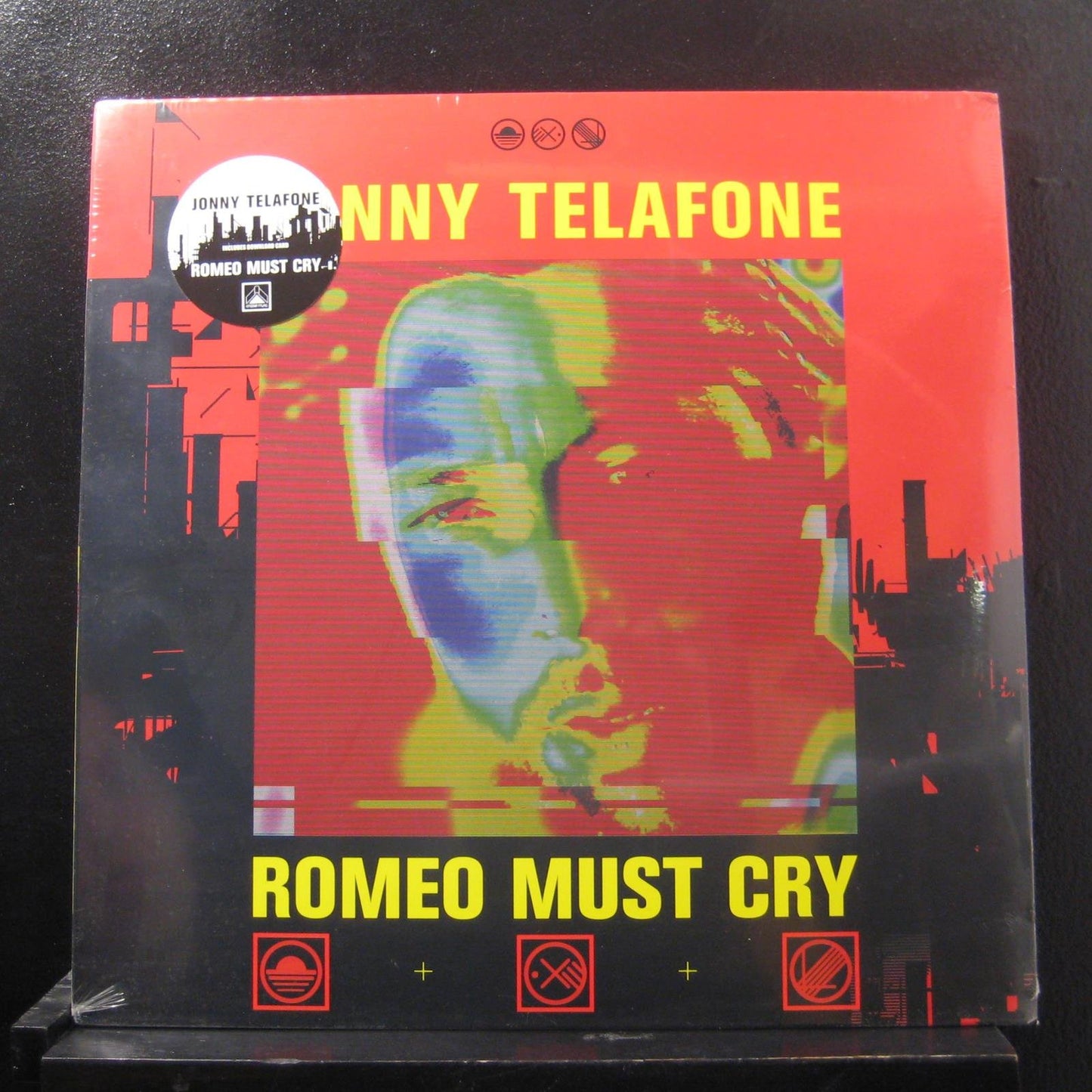 Jonny Telafone - ROMEO MUST CRY [LP] Vinyl Record Album Cover