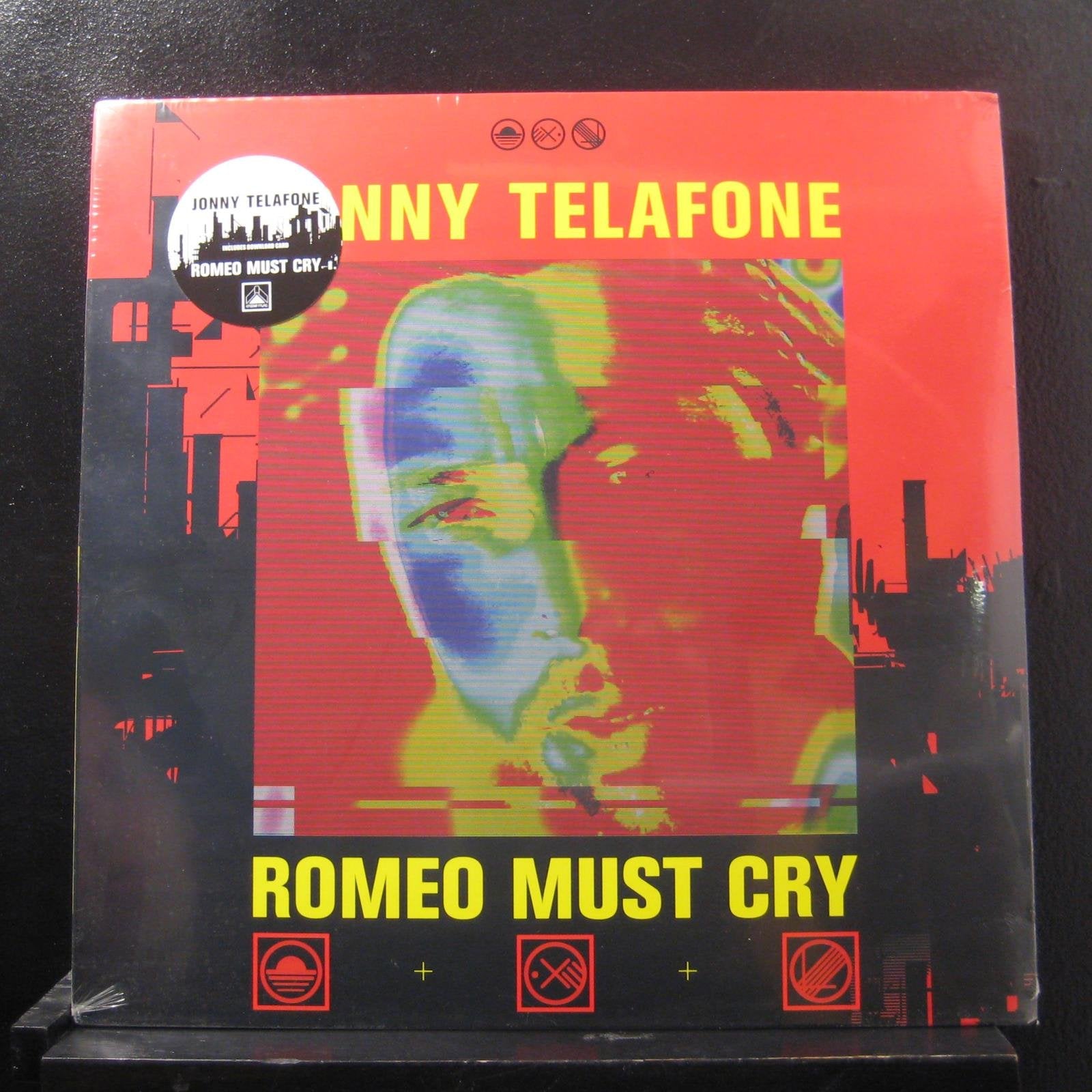 Jonny Telafone - ROMEO MUST CRY [LP] Vinyl Record Album Cover