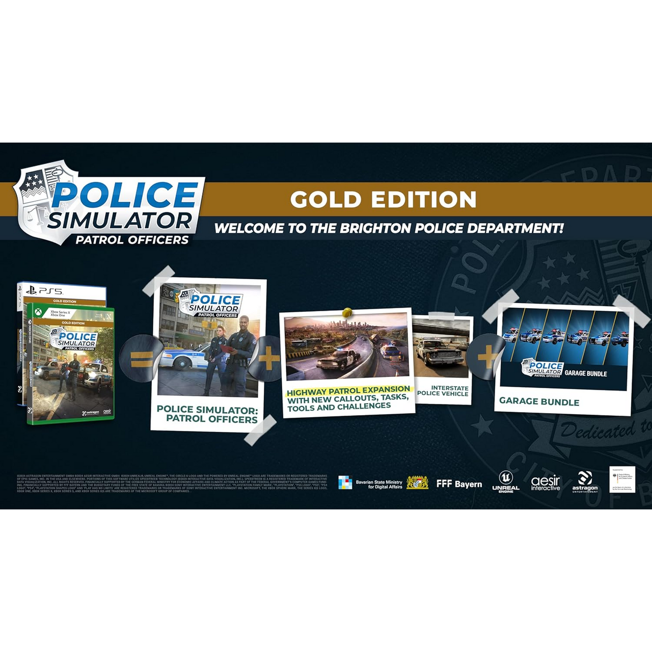 Astragon - Police Simulator Gold Edition - PS5