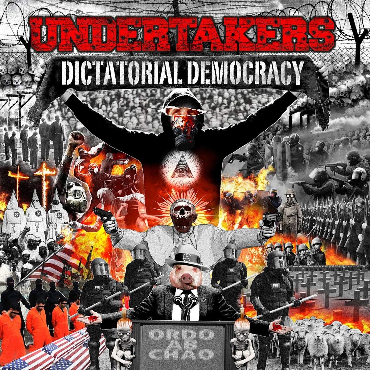 Undertakers - Dictatorial Democracy (Riot Ultralimited) [LP] Vinyl Record Album Cover