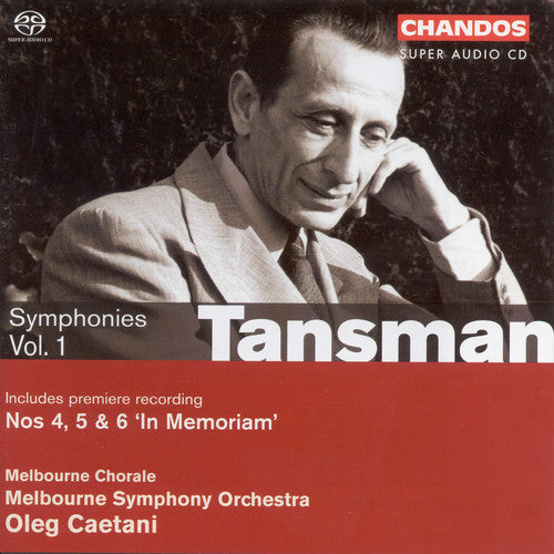 Tansman / Melbourne Symphony Orchestra / Caetani - Symphonies 1 - Super Audio CD