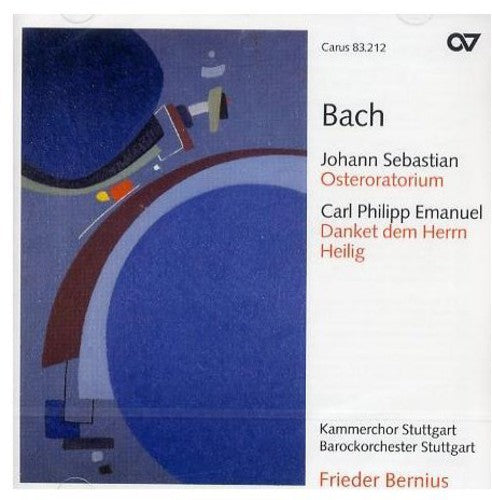 the album cover for Bach/Bach - Choral Works