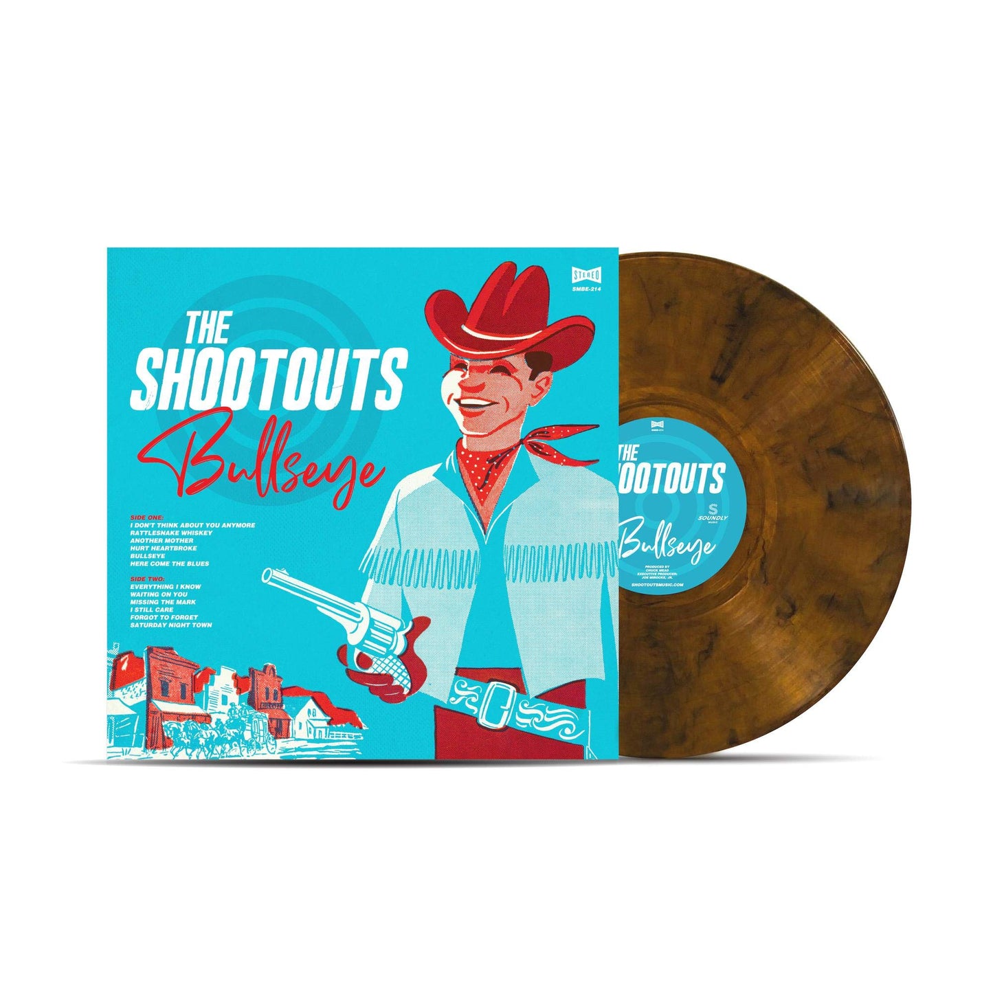 The Shootouts - Bullseye [LP] Vinyl Record Album Cover