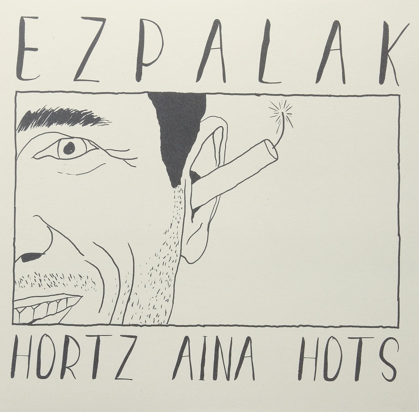 Ezpalak - Hortz Aina Hots (Spa) [LP] Vinyl Record Album Cover