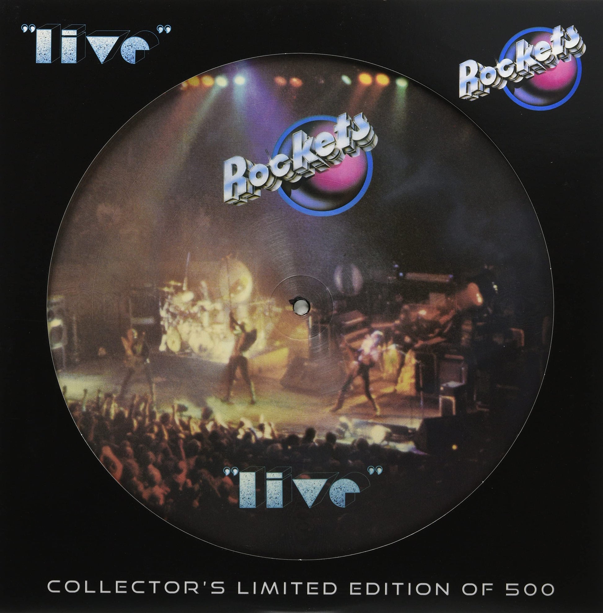 Rockets - Live (Pict) (Ita) [LP] Vinyl Record Album Cover