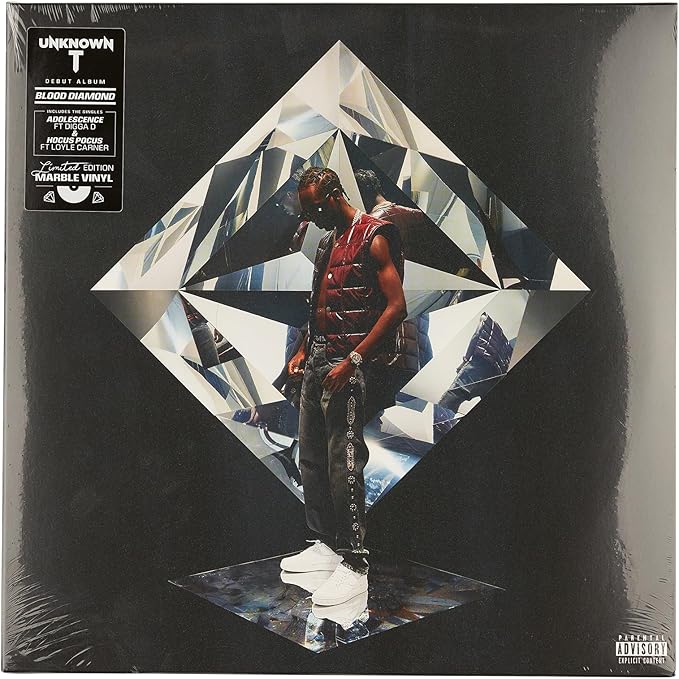 Unknown T - Blood Diamond [Colored Vinyl] (Uk) Vinyl Record Album Cover