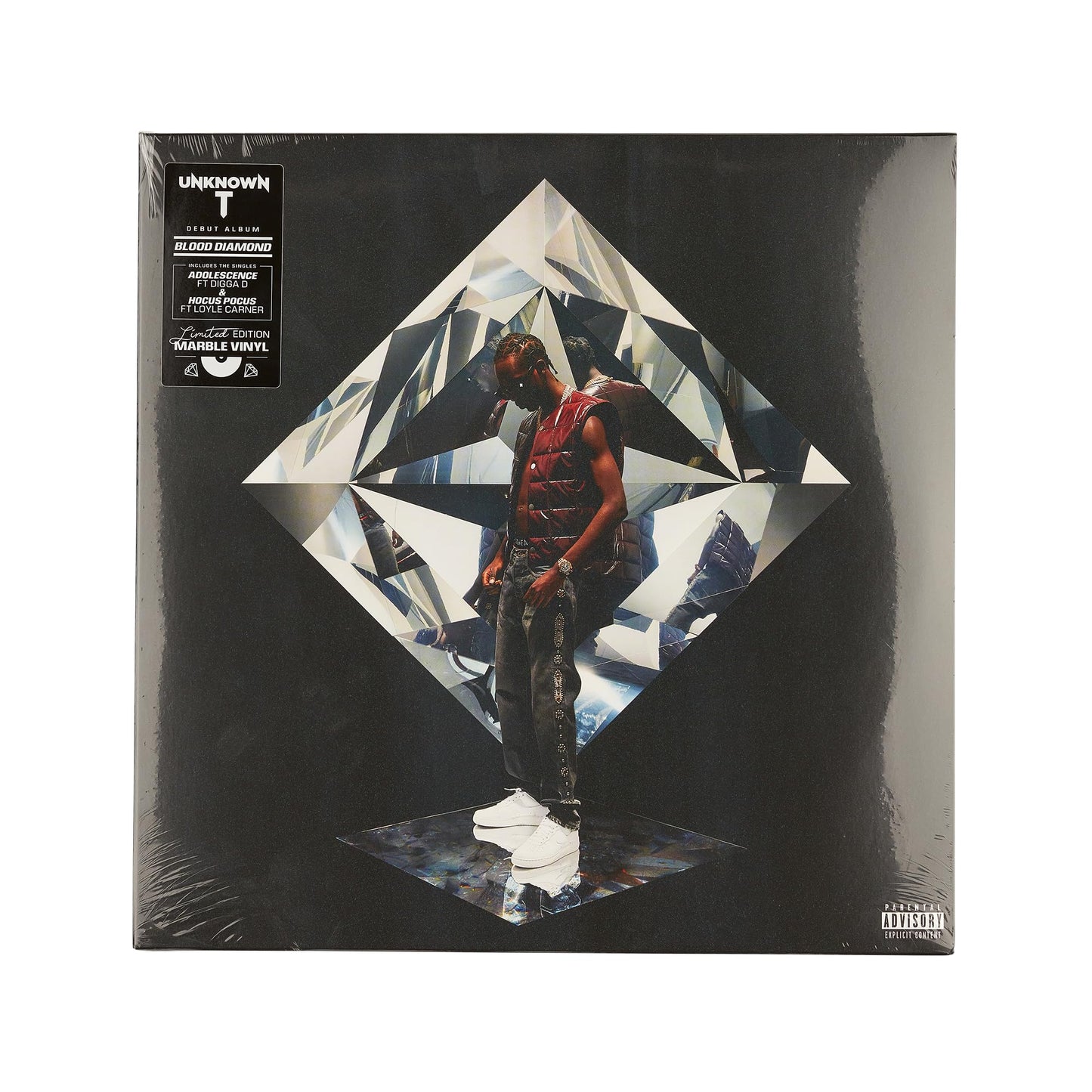 Unknown T - Blood Diamond [Colored Vinyl] [Limited Edition] (Slv) (Uk) Vinyl Record