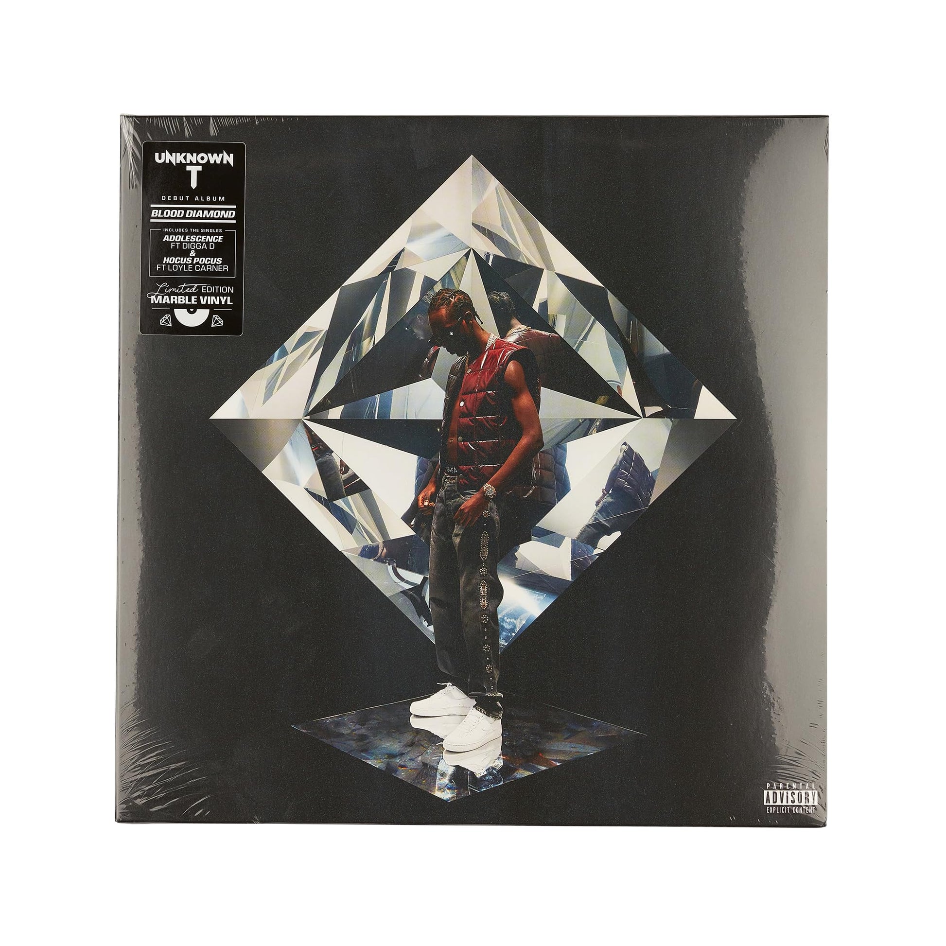 Unknown T - Blood Diamond [Colored Vinyl] [Limited Edition] (Slv) (Uk) Vinyl Record
