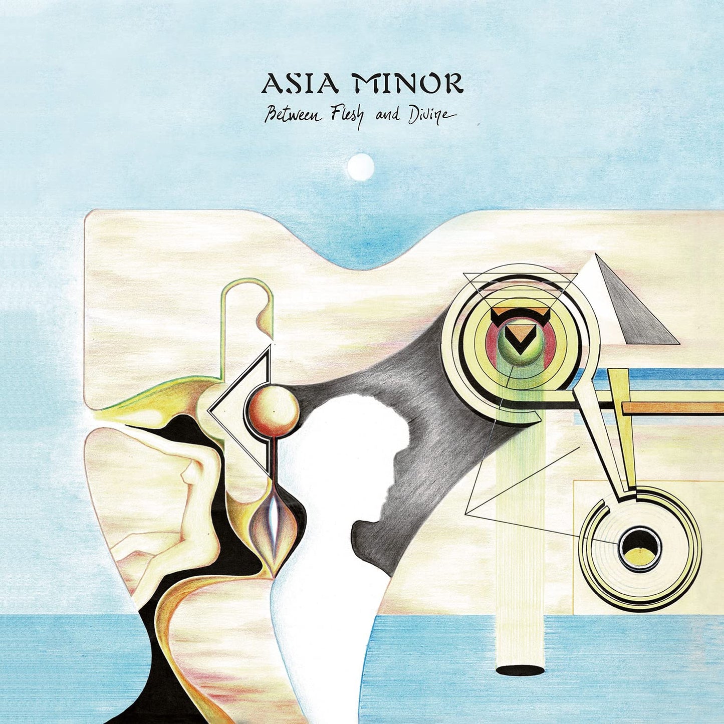 Asia Minor - Between Flesh & Divine [Colored Vinyl] [Limited Edition] (Ita) Vinyl Record Album Cover