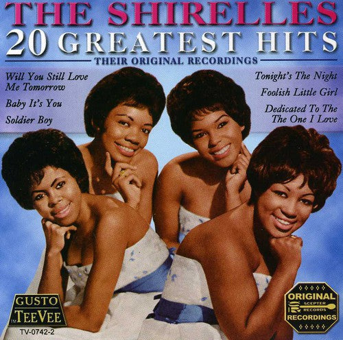 the album cover for Shirelles - 20 Greatest Hits