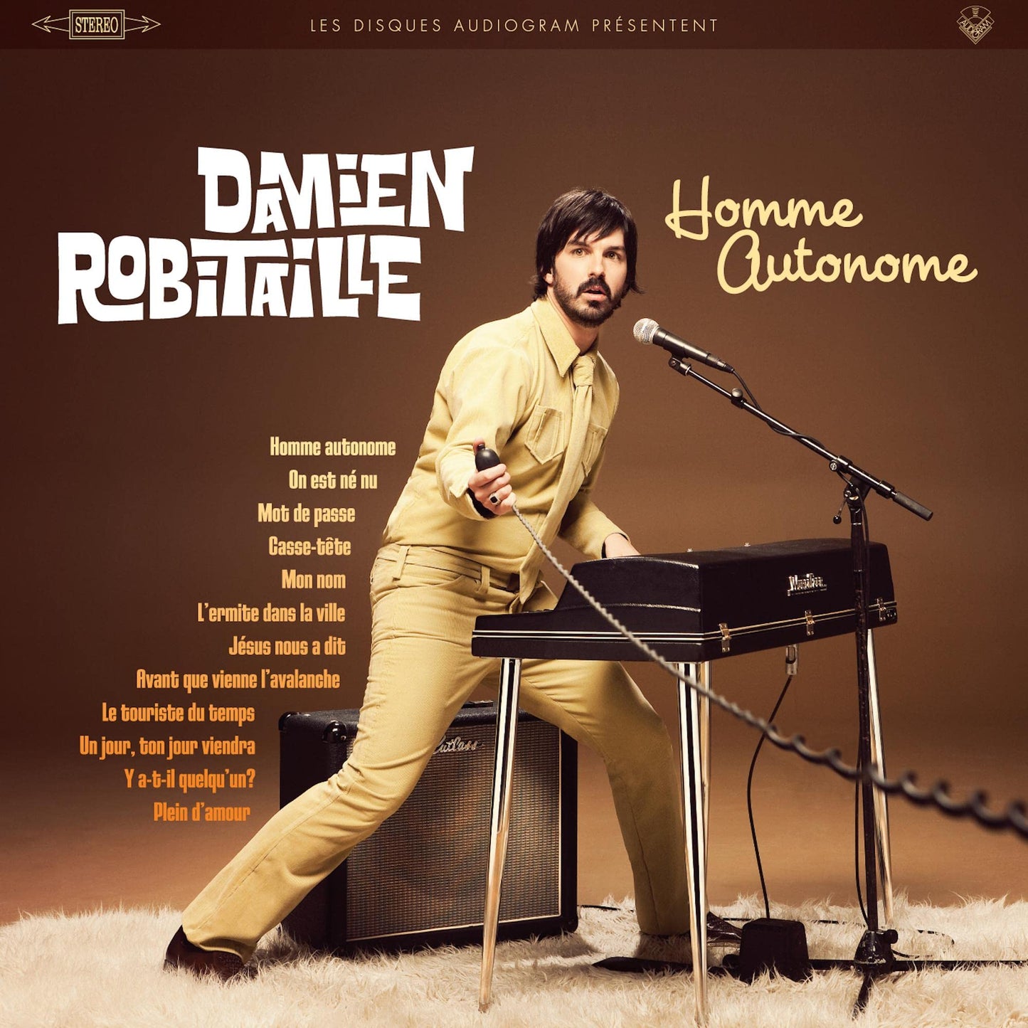 Damien Robitaille - Homme Autonome (Can) [LP] Vinyl Record Album Cover