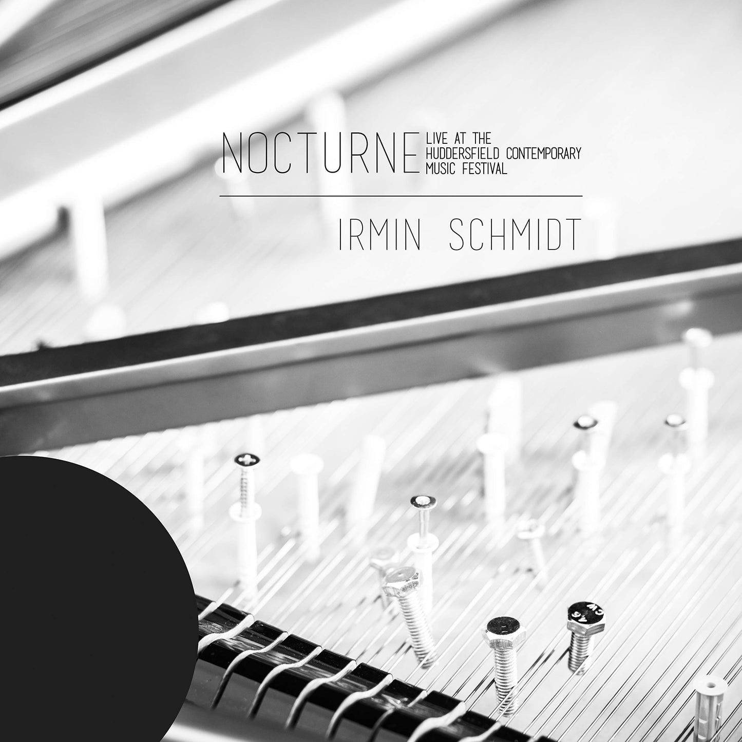 Irmin Schmidt - Nocturne (live At The Huddersfield Contemporary Music Festival) [LP] Vinyl Record Album Cover