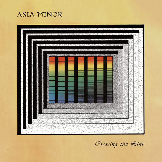 Asia Minor - Crossing The Line [Colored Vinyl] [Limited Edition] (Ylw) (Ita) Vinyl Record Album Cover