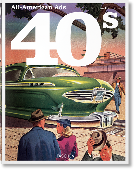 All-American Ads of the 40s (German, French, English) Book