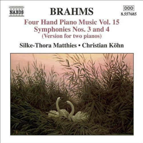 Brahms / Matthies / Kohn - Four Hand Piano Music 15 - Music CD