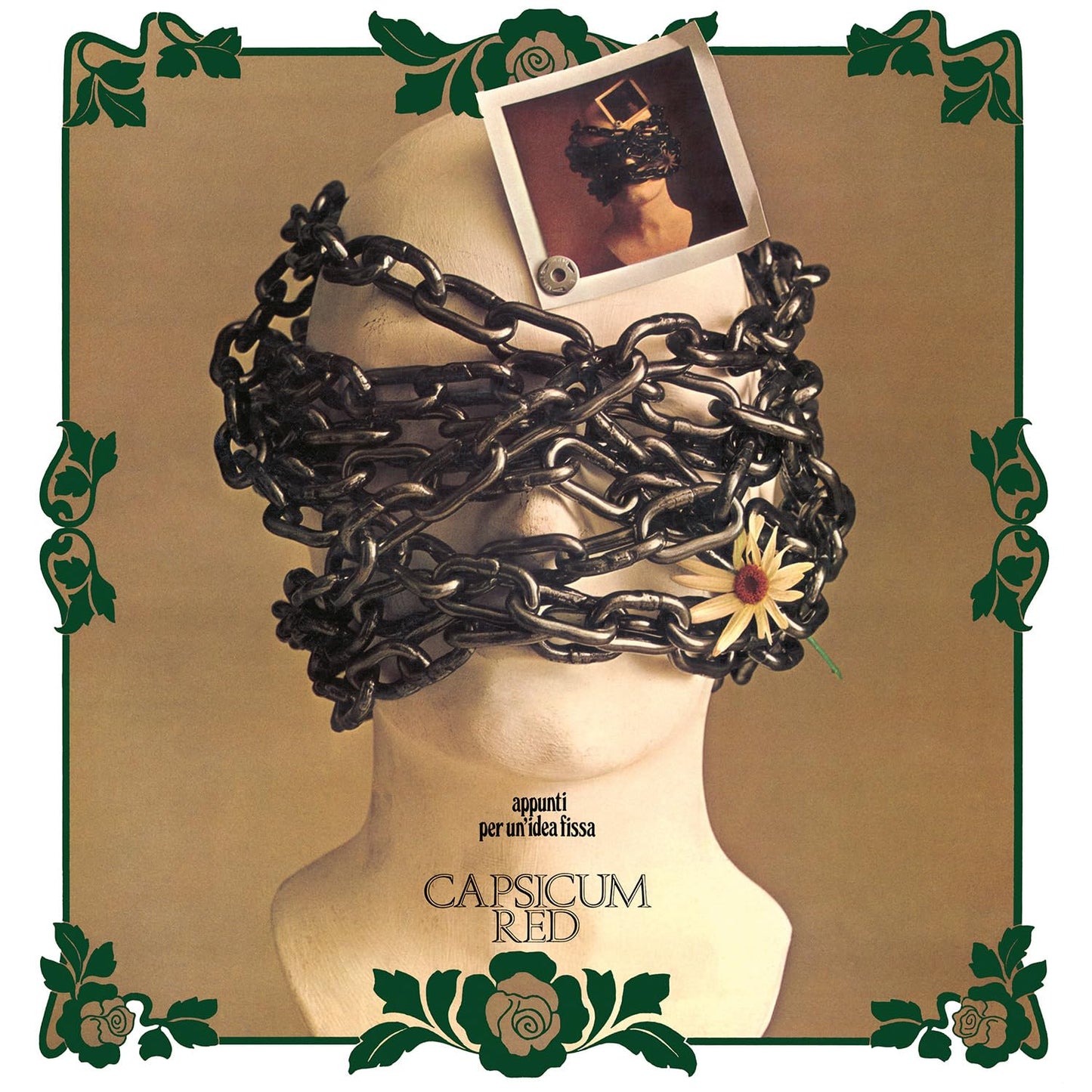 Capsicum Red - Appunti Per Un'Idea Fissa - Limited Gatefold 140-Gram Clear Yellow Colored Vinyl [LP] Vinyl Record Album Cover