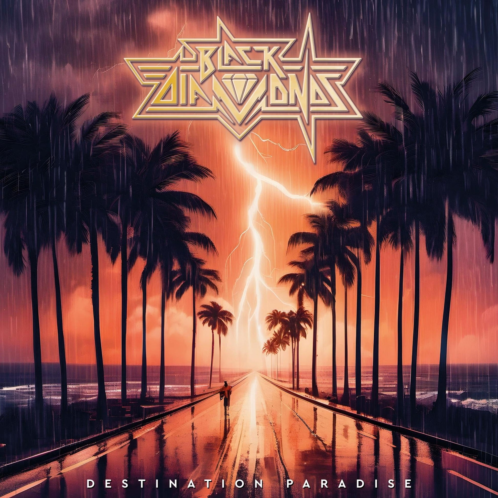 Black Diamonds - Destination Paradise (Uk) [LP] Vinyl Record Album Cover