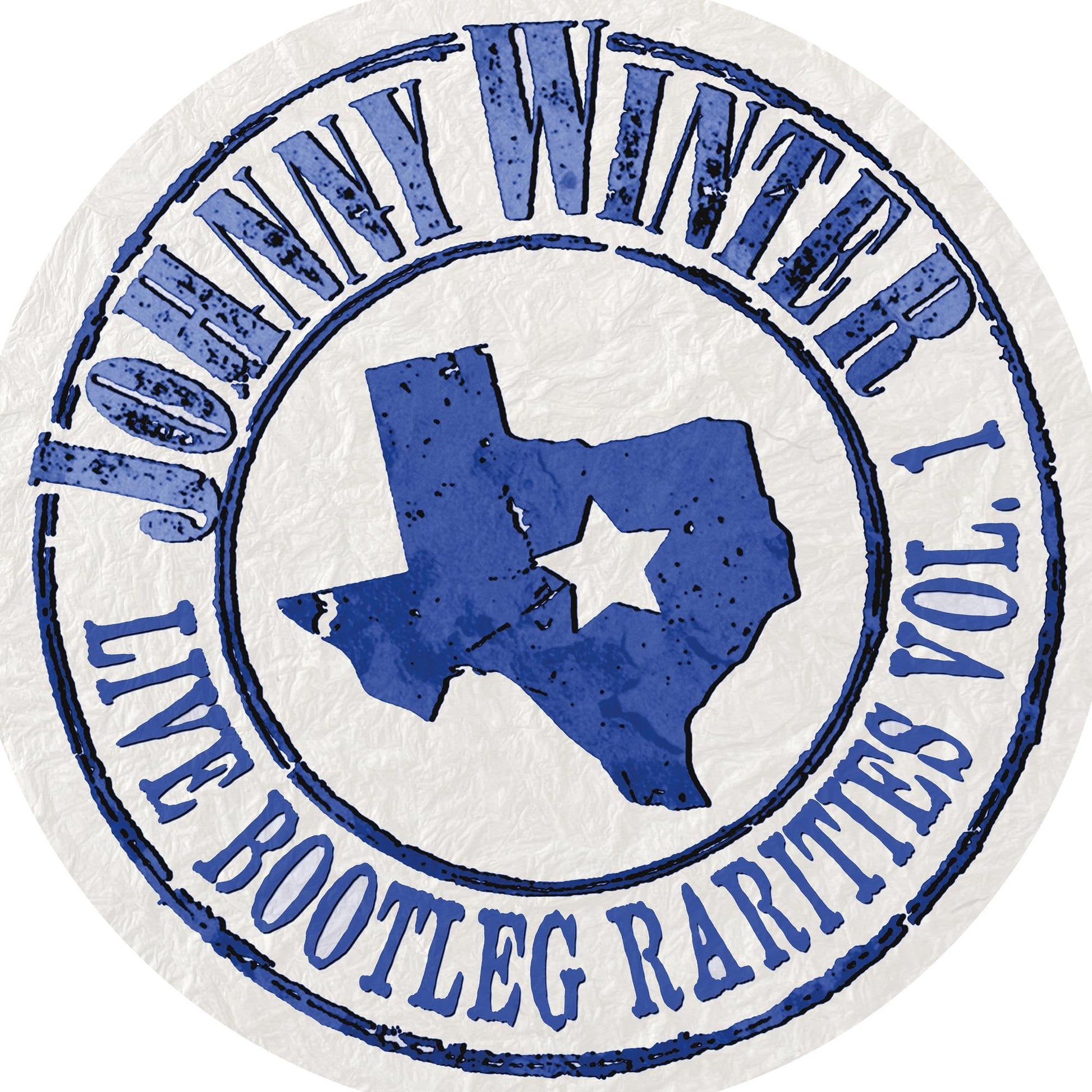 Johnny Winter - Live Bootleg Rarities Volume One [Colored Vinyl] (Wht) Vinyl Record Album Cover