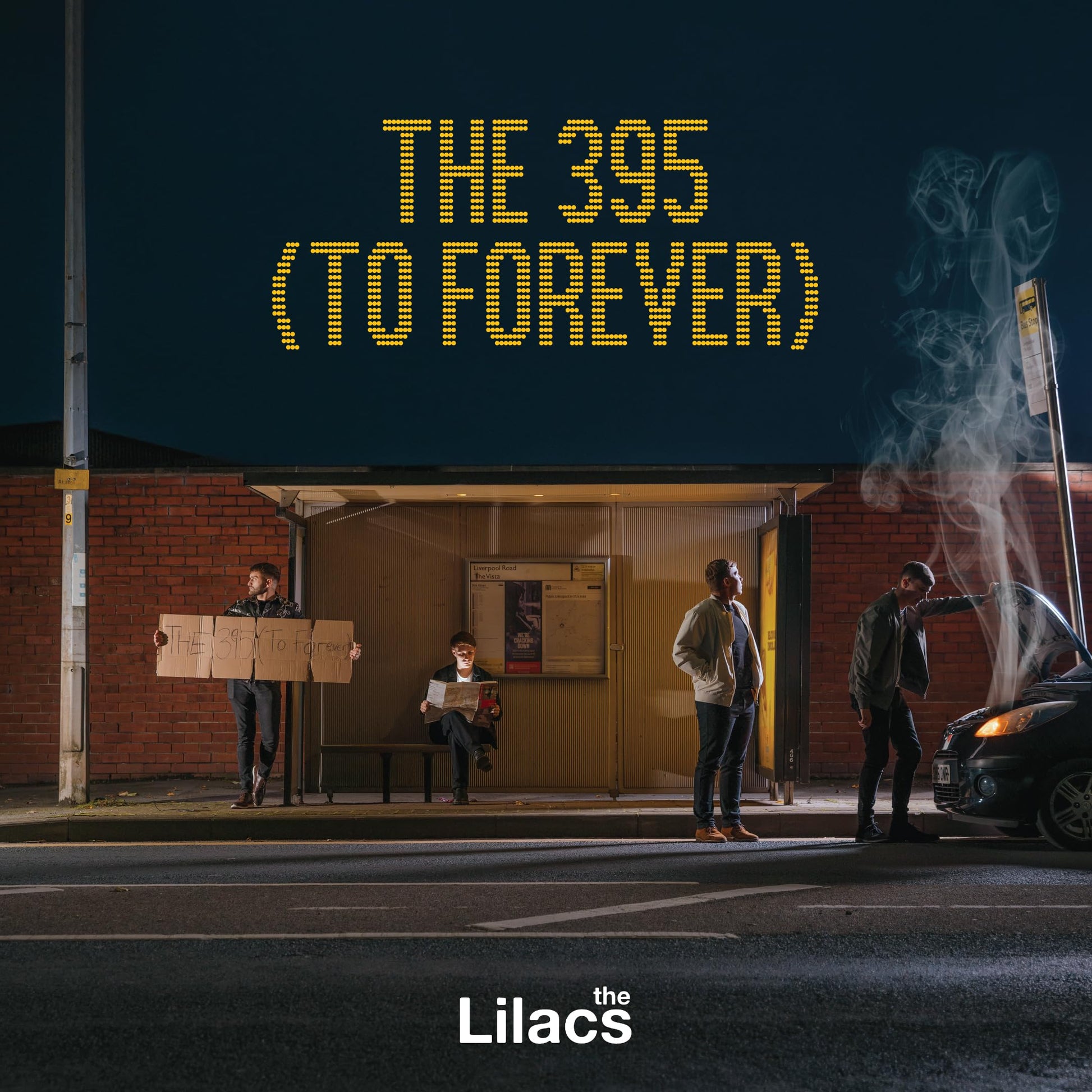 Lilacs - 395 To Forever: Night Bus Edition [LP] Vinyl Record Album Cover