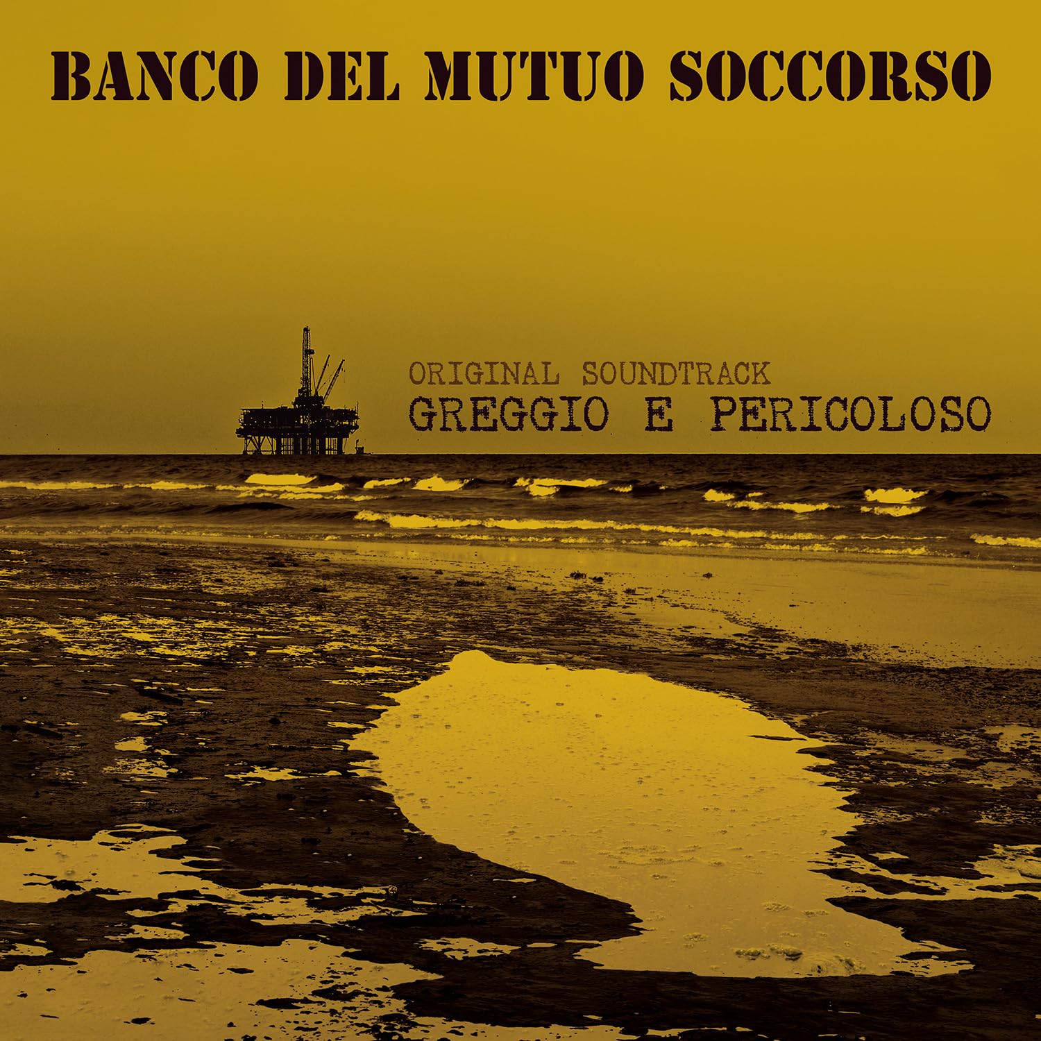 Banco Del Mutuo Soccorso - Greggio E Pericoloso (Original Soundtrack) - 140-Gram Black Vinyl [LP] Vinyl Record Album Cover