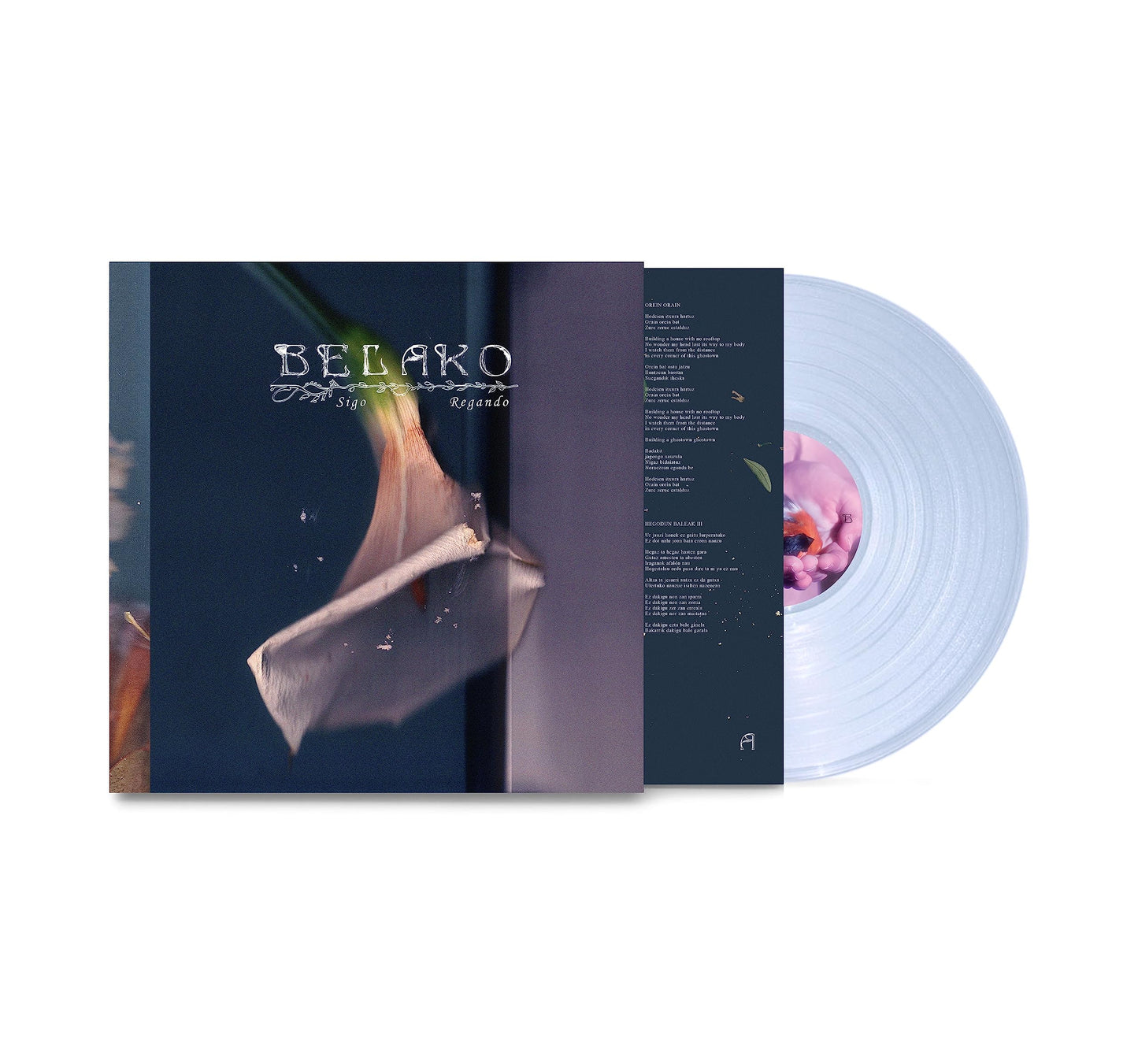 Belako - Sigo Regando [Clear Vinyl] [Limited Edition] (Uk) Vinyl Record Album Cover