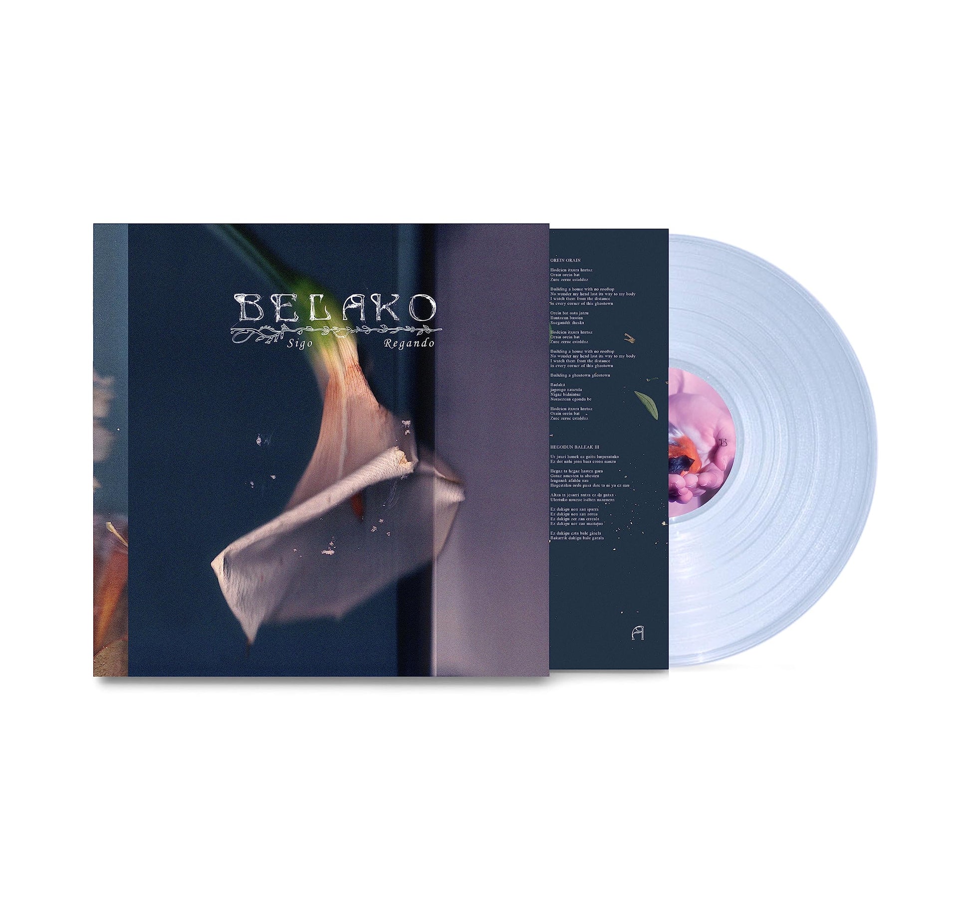 Belako - Sigo Regando [Clear Vinyl] [Limited Edition] (Uk) Vinyl Record Album Cover