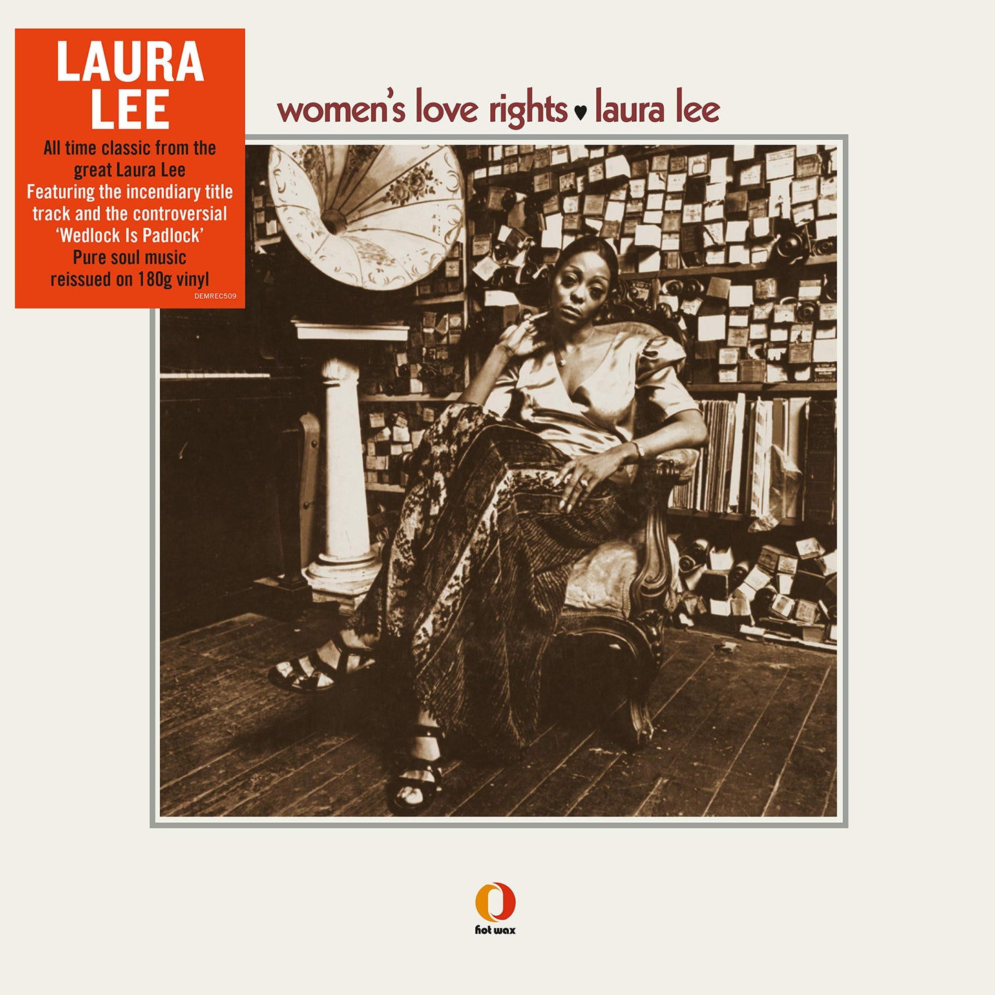 Laura Lee - Woman's Love Right [LP] Vinyl Record Album Cover