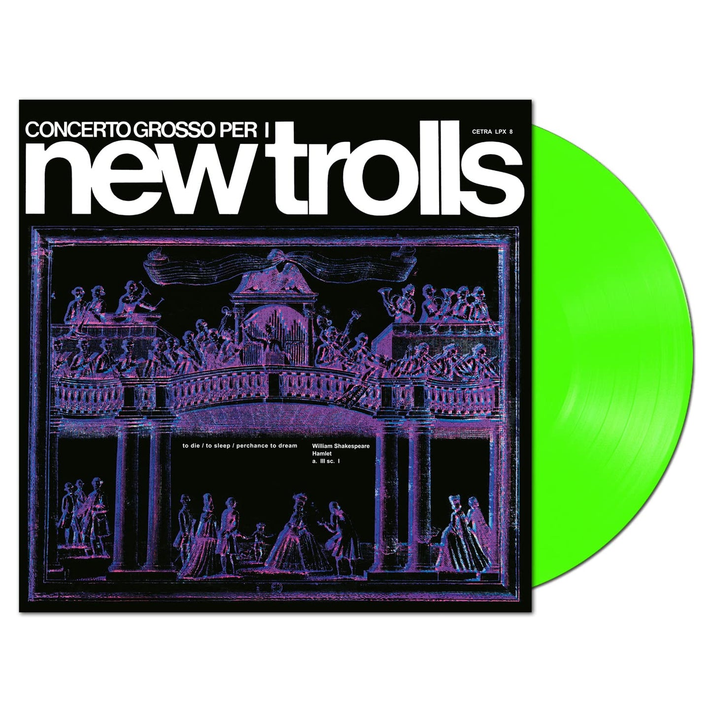 New Trolls - Concerto Grosso [Limited Gatefold, 180-Gram Clear Green Colored Vinyl] Vinyl Record Album Cover