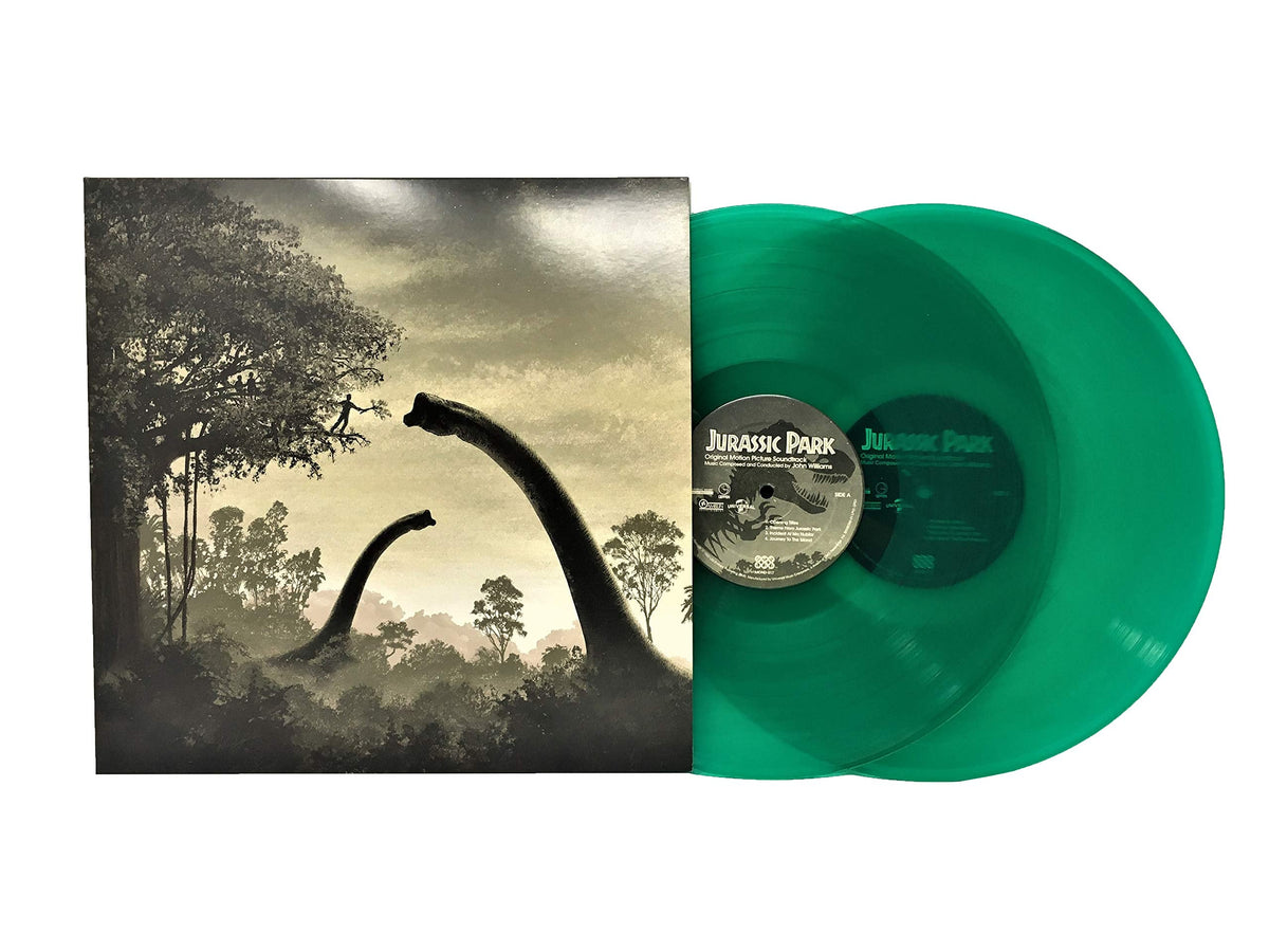 Jurassic Park Original Motion Picture Soundtrack (Limited Edition Green Colored Vinyl) Vinyl Record
