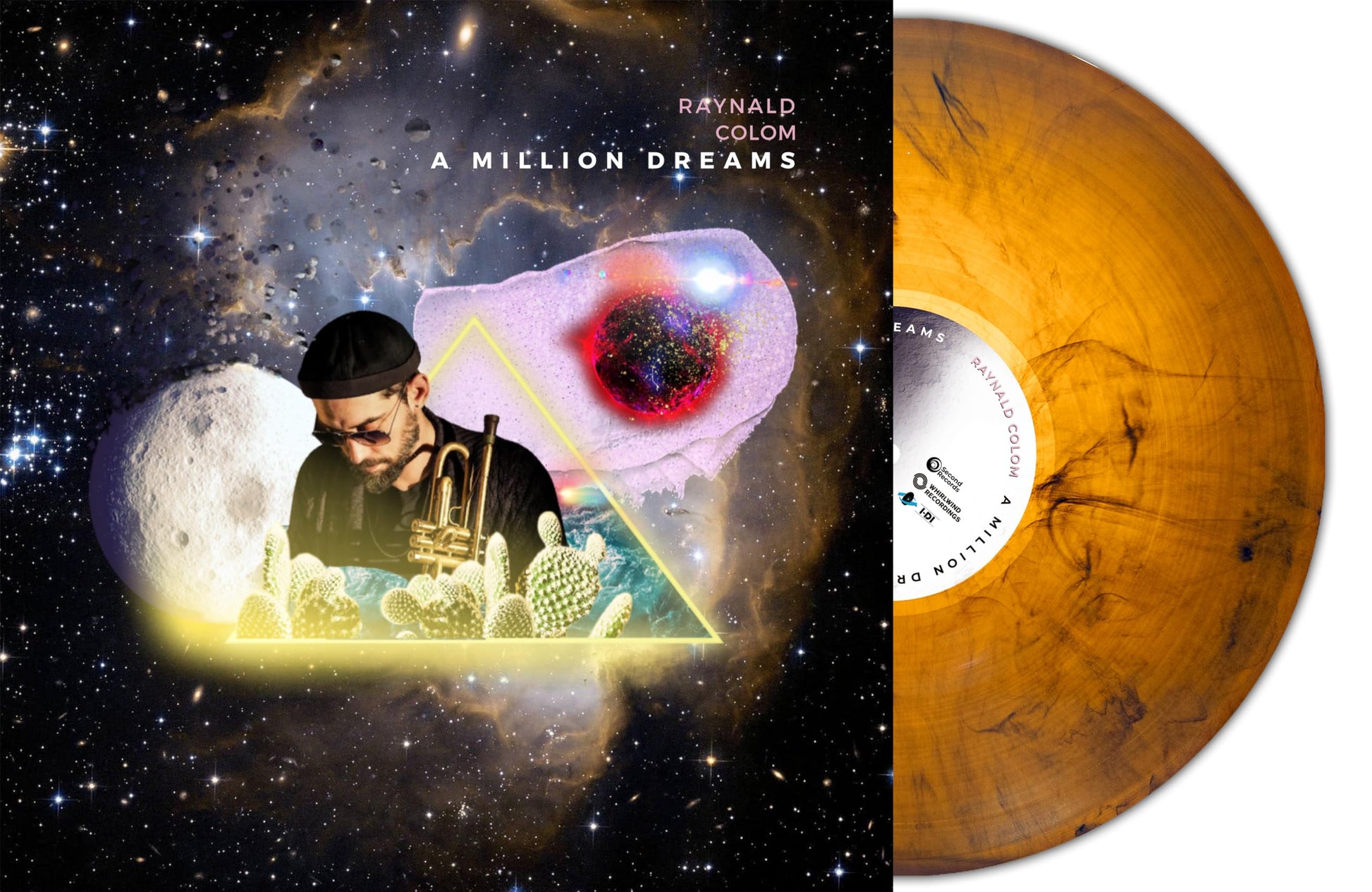 Raynald Colom - Million Dreams [Colored Vinyl] (Org) (Uk) Vinyl Record Album Cover