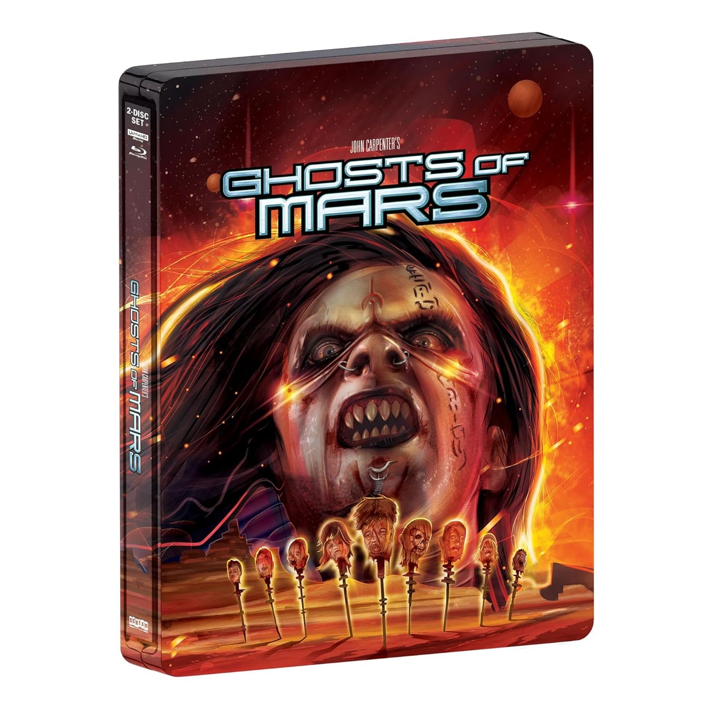 Ghosts of Mars - Limited Edition Steelbook [4K Ultra HD + Blu-ray]