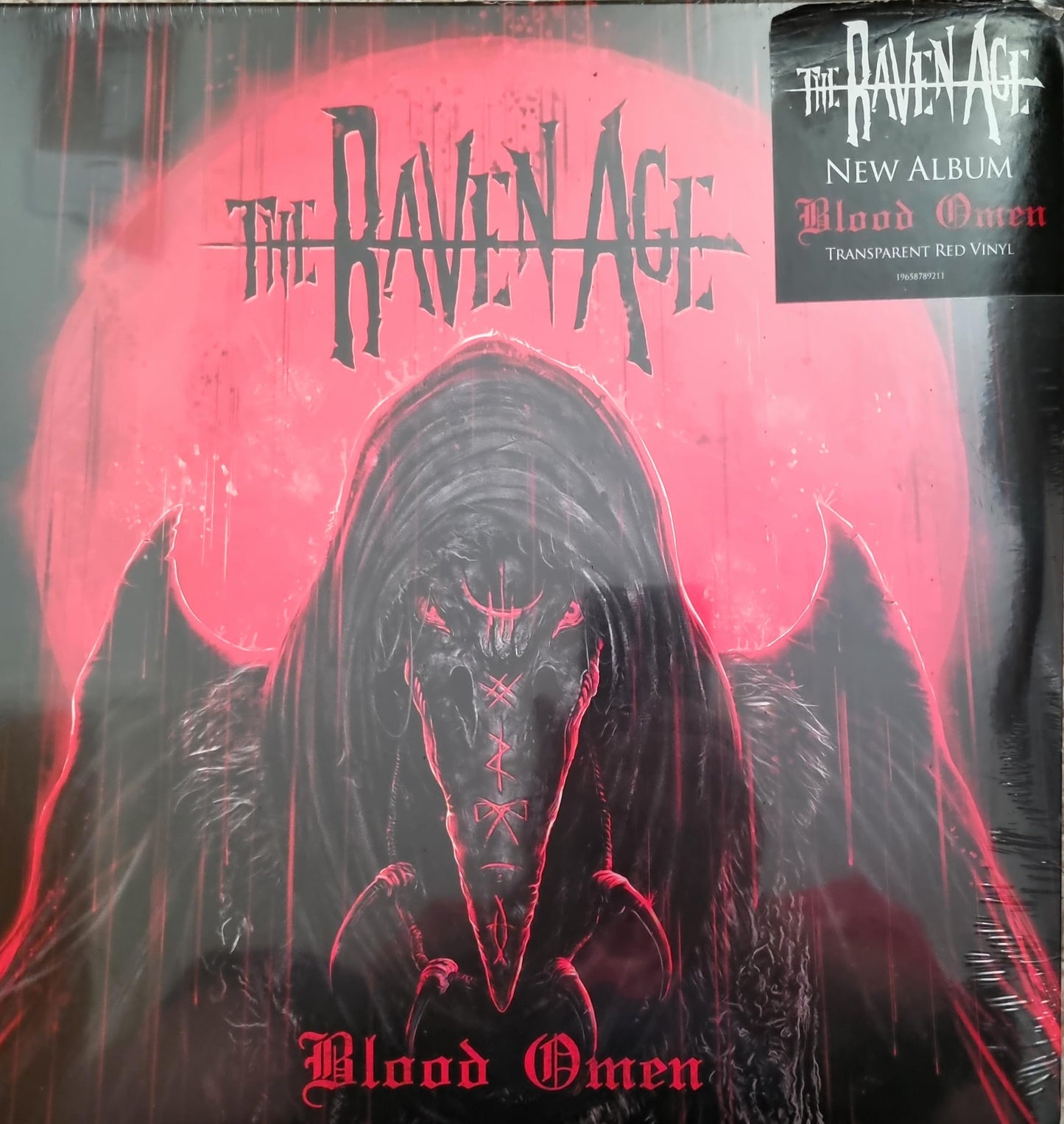Raven Age - Blood Omen [Colored Vinyl] (Ita) Vinyl Record Album Cover