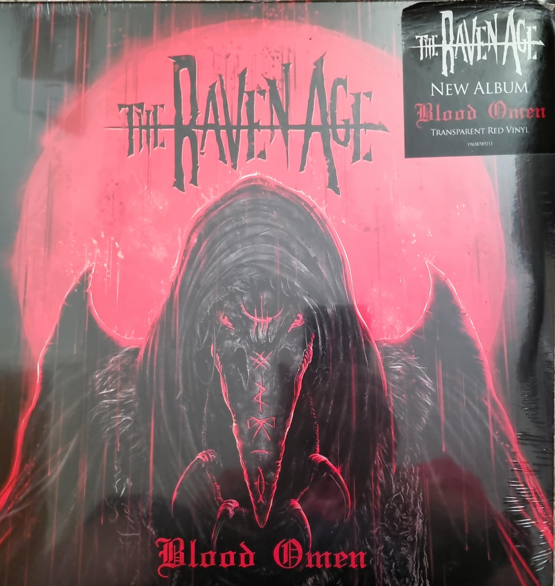 Raven Age - Blood Omen [Colored Vinyl] (Ita) Vinyl Record Album Cover