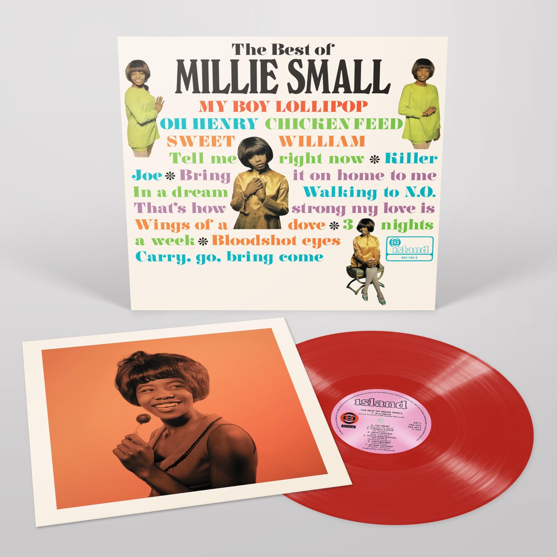 Millie Small - Best Of Millie Small [Colored Vinyl] (Uk) Vinyl Record Album Cover