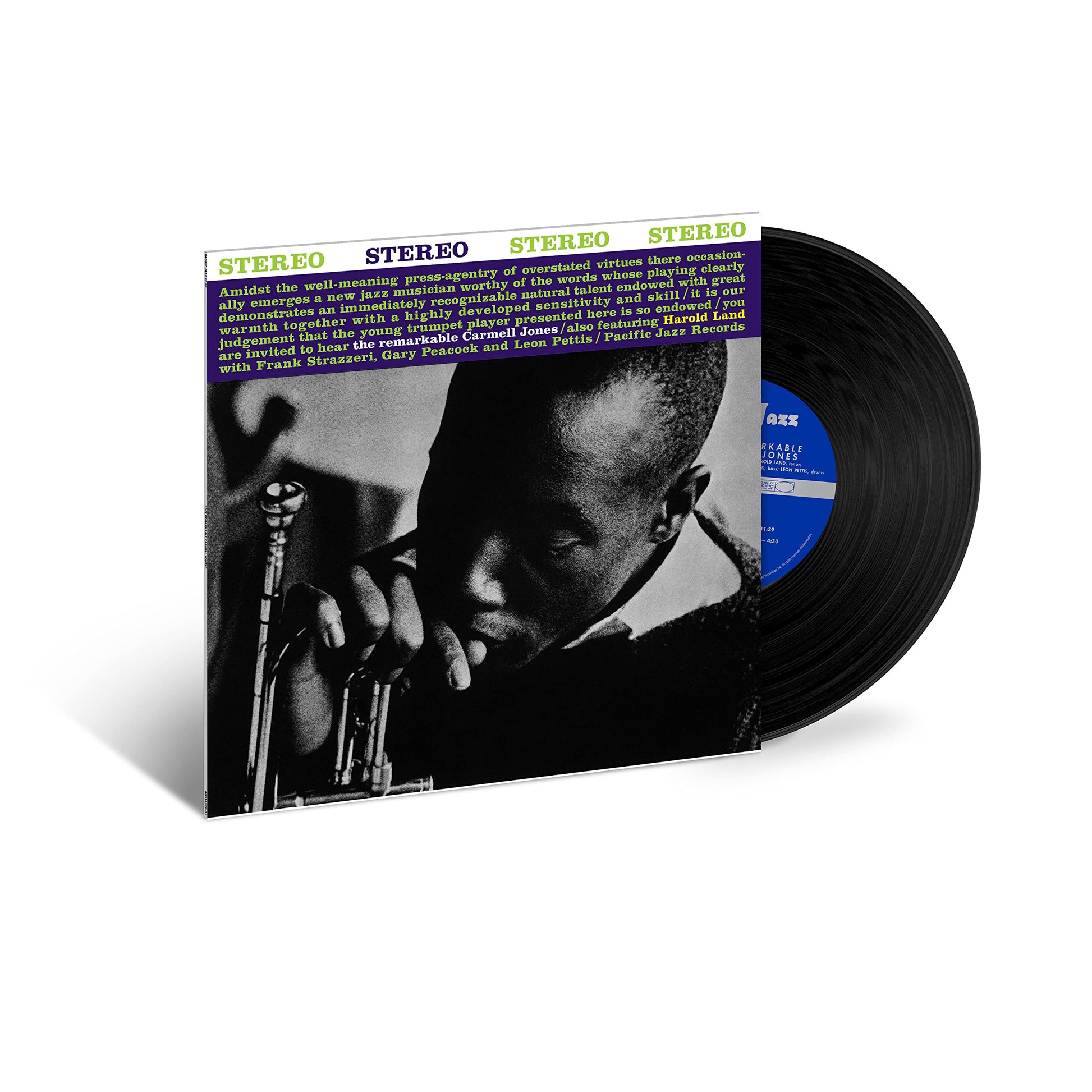 Carmell Jones - The Remarkable Carmell Jones (Blue Note Tone Poet Series) [LP] Vinyl Record Album Cover
