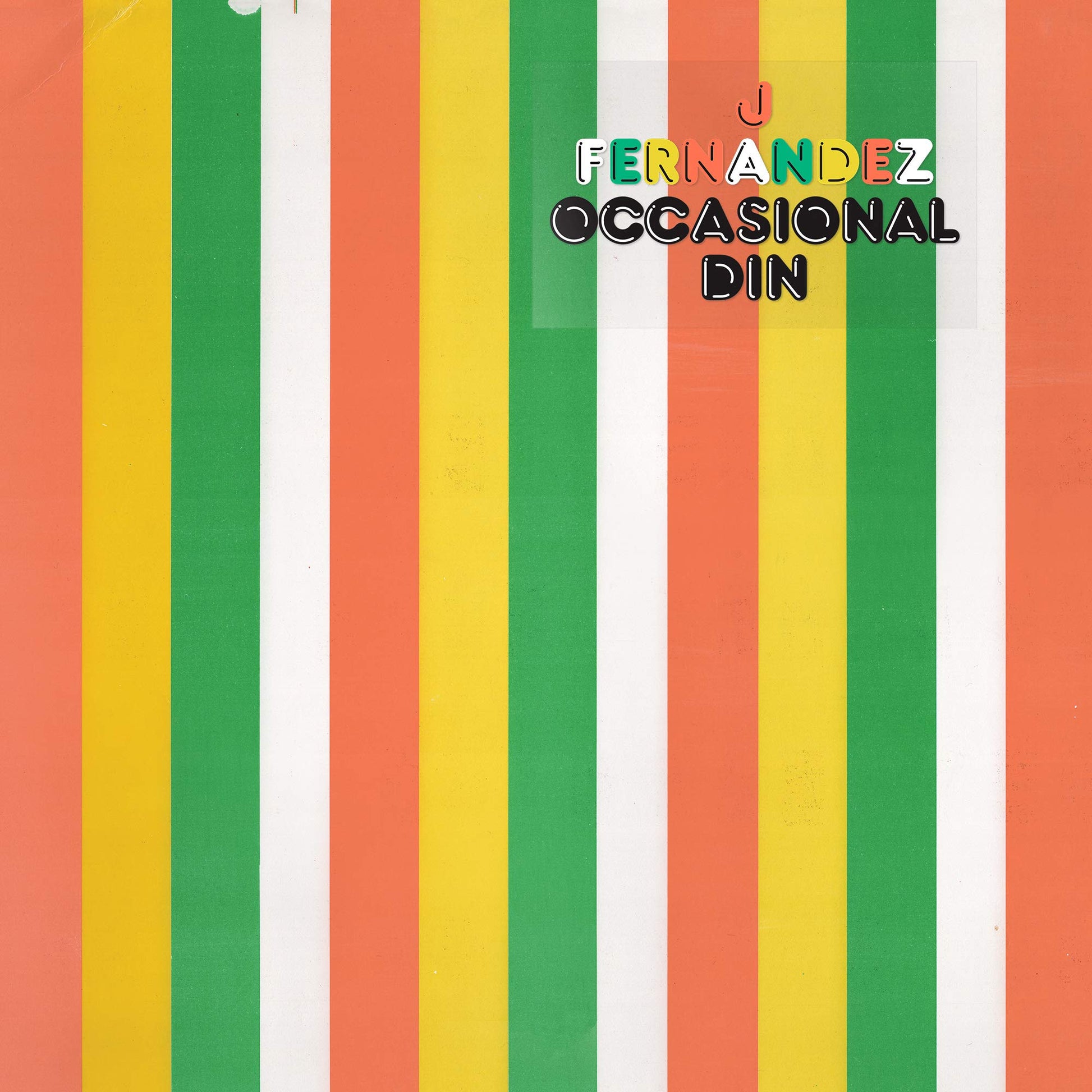 J Fernandez - Occasional Din (amber Vinyl) [LP] Vinyl Record