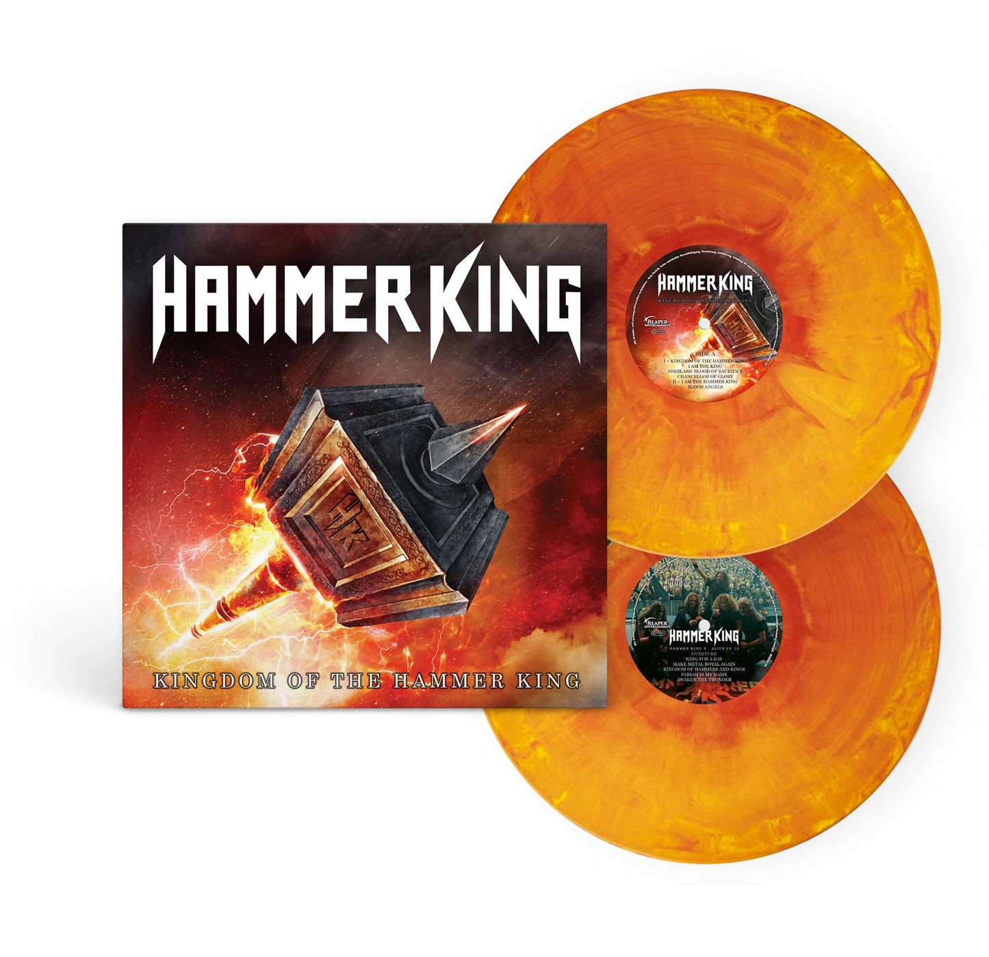 Hammer King - Kingdom Of The Hammer King [Remastered] (Uk) Vinyl Record Album Cover
