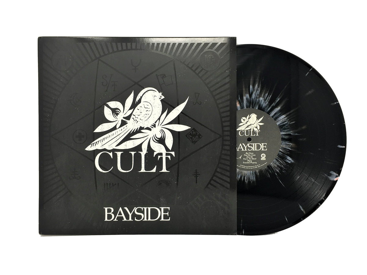 Bayside - Cult (Limited Edition Black with White/Pale Pink Splatter Colored Vinyl) Vinyl Record