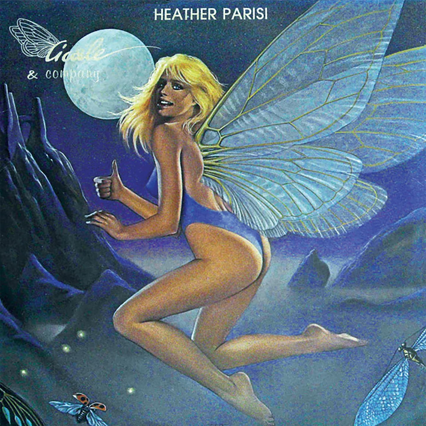 Heather Parisi - Cicale & Company (Blue) [Colored Vinyl] [180 Gram] (Ita) Vinyl Record Album Cover