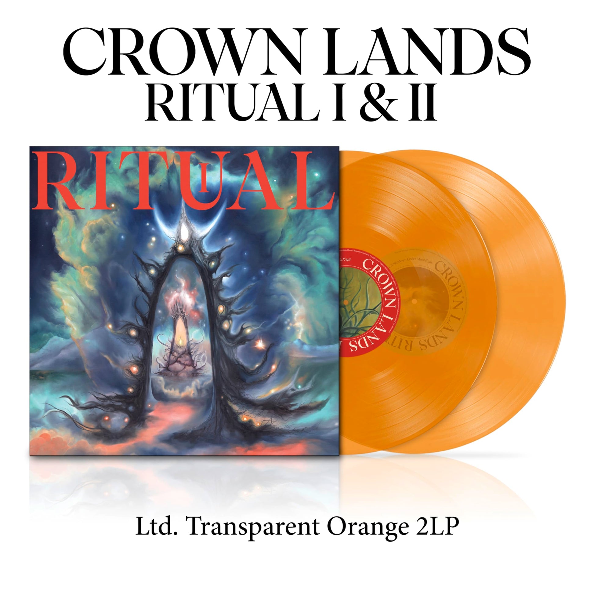 Crown Lands - Ritual I & Ii [Colored Vinyl] (Org) (Uk) Vinyl Record Album Cover