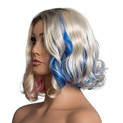 Enid The Werewolf Student Short Blonde Hair