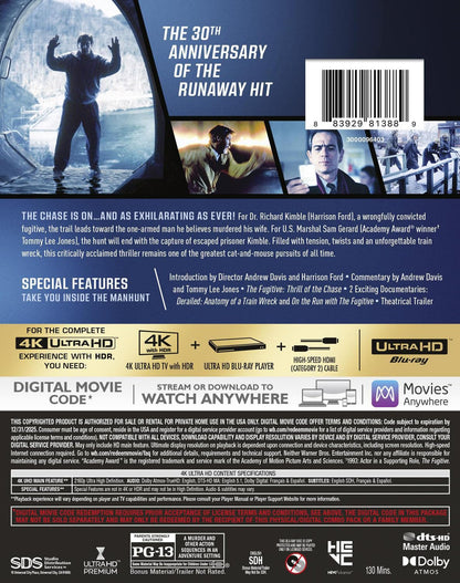The Fugitive (4KUHD+DIG) [4K UHD]