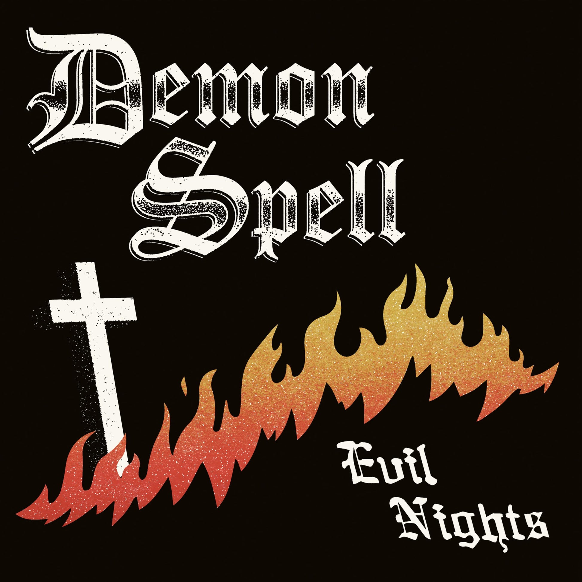 Demon Spell - Evil Nights [LP] Vinyl Record Album Cover