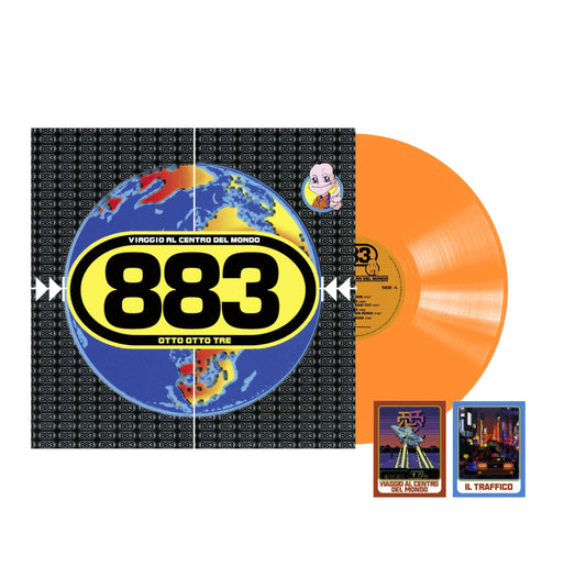 883 - Viaggio Al Centro Del Mondo [Colored Vinyl] [180 Gram] (Org) Vinyl Record Album Cover