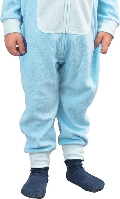 Kids Unisex Playful Colorful Dog Halloween Cosplay One Piece Costume