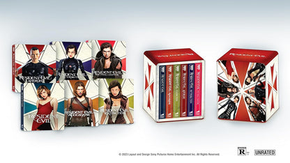 Resident Evil Ultimate Collection – UHD/BD (12 Discs) SteelBook + Digital [4K UHD]