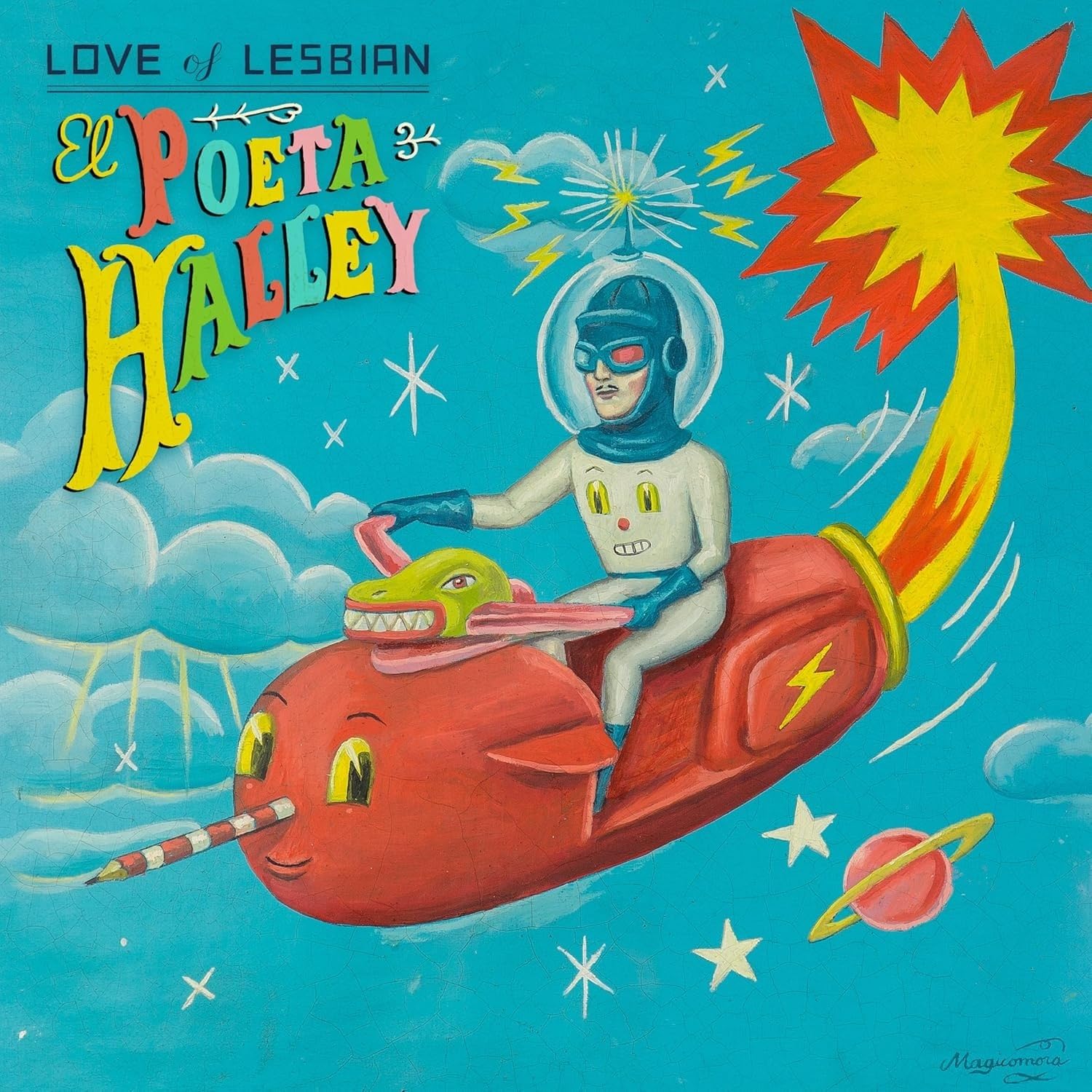 Love Of Lesbian - El Poeta Halley (Spa) [LP] Vinyl Record Album Cover