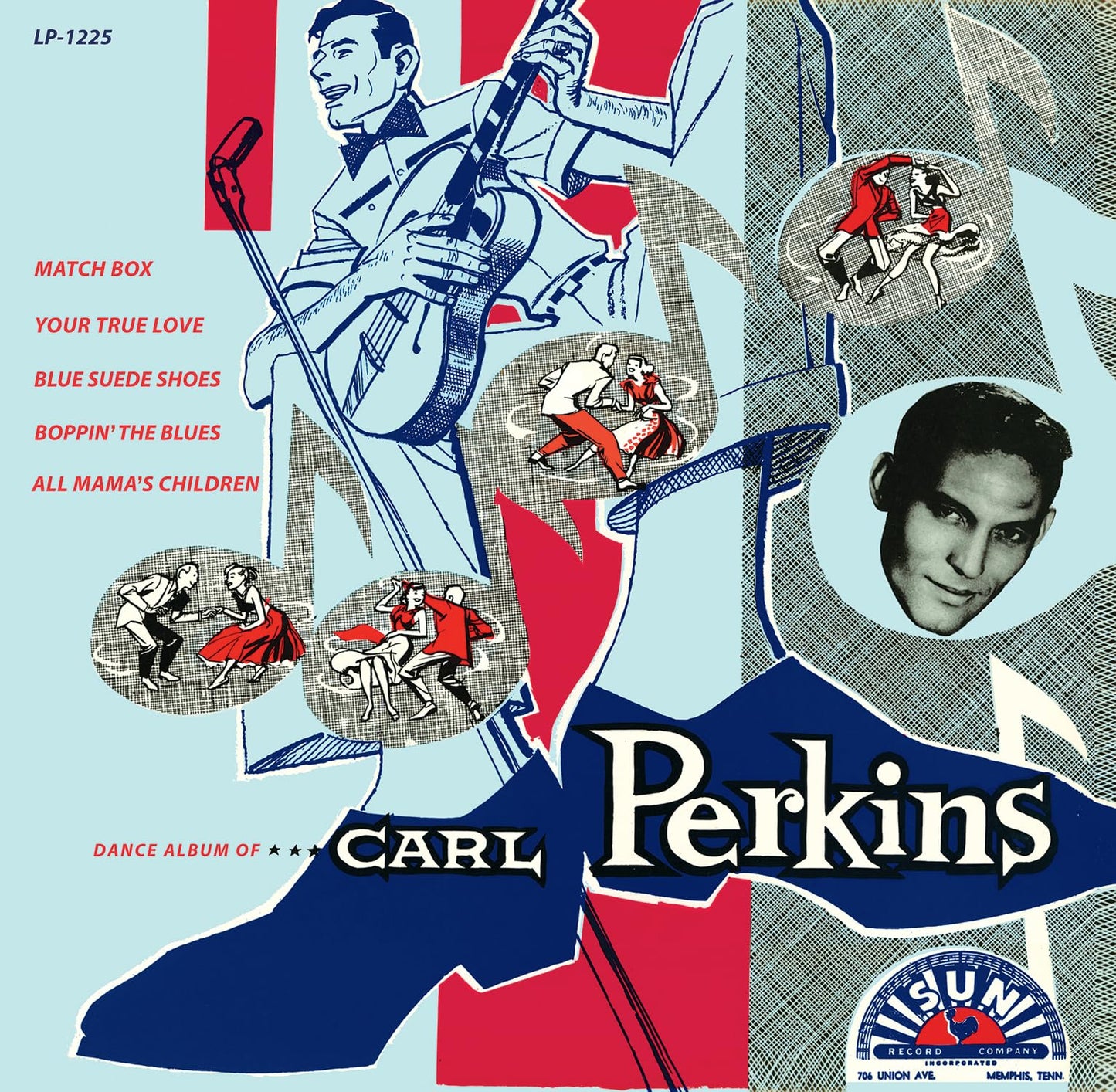 Carl Perkins - Dance Album Of Carl Perkins (70th Anniversary) [LP] Vinyl Record Album Cover