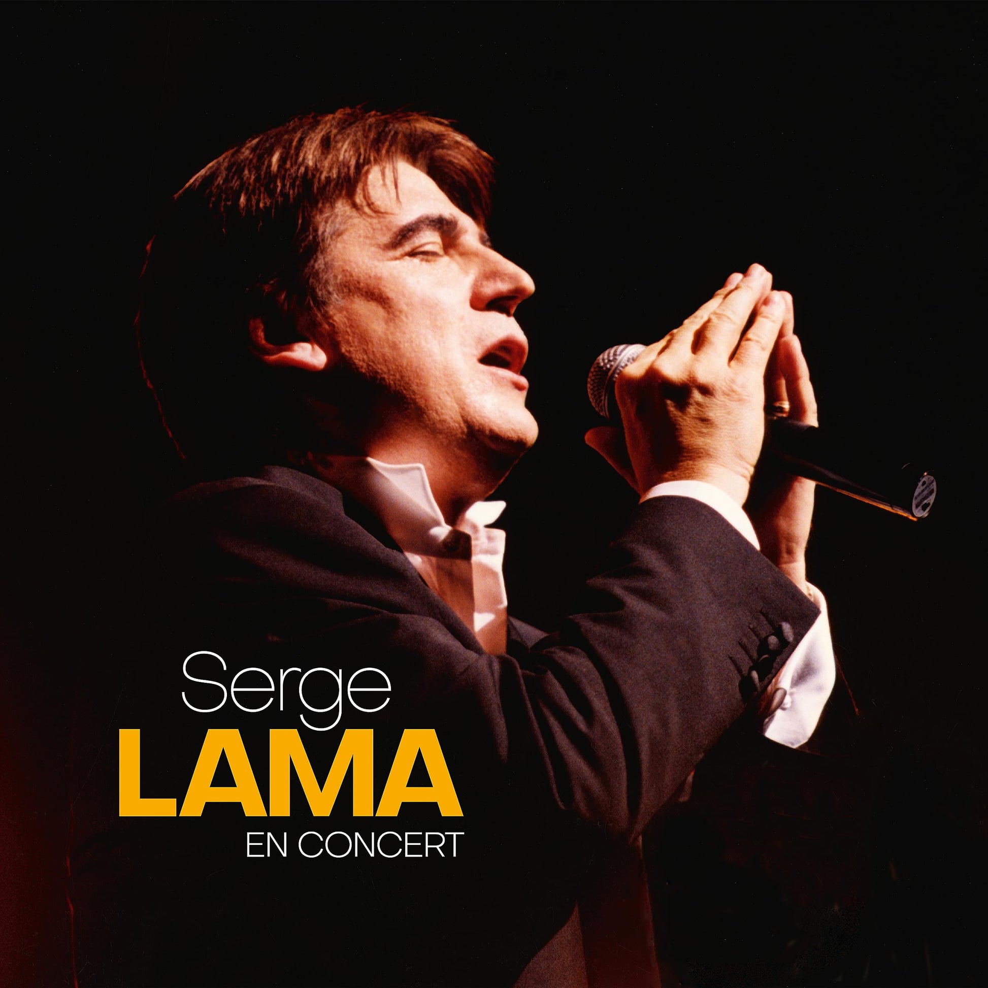 Serge Lama - En Concert (Hol) [LP] Vinyl Record Album Cover