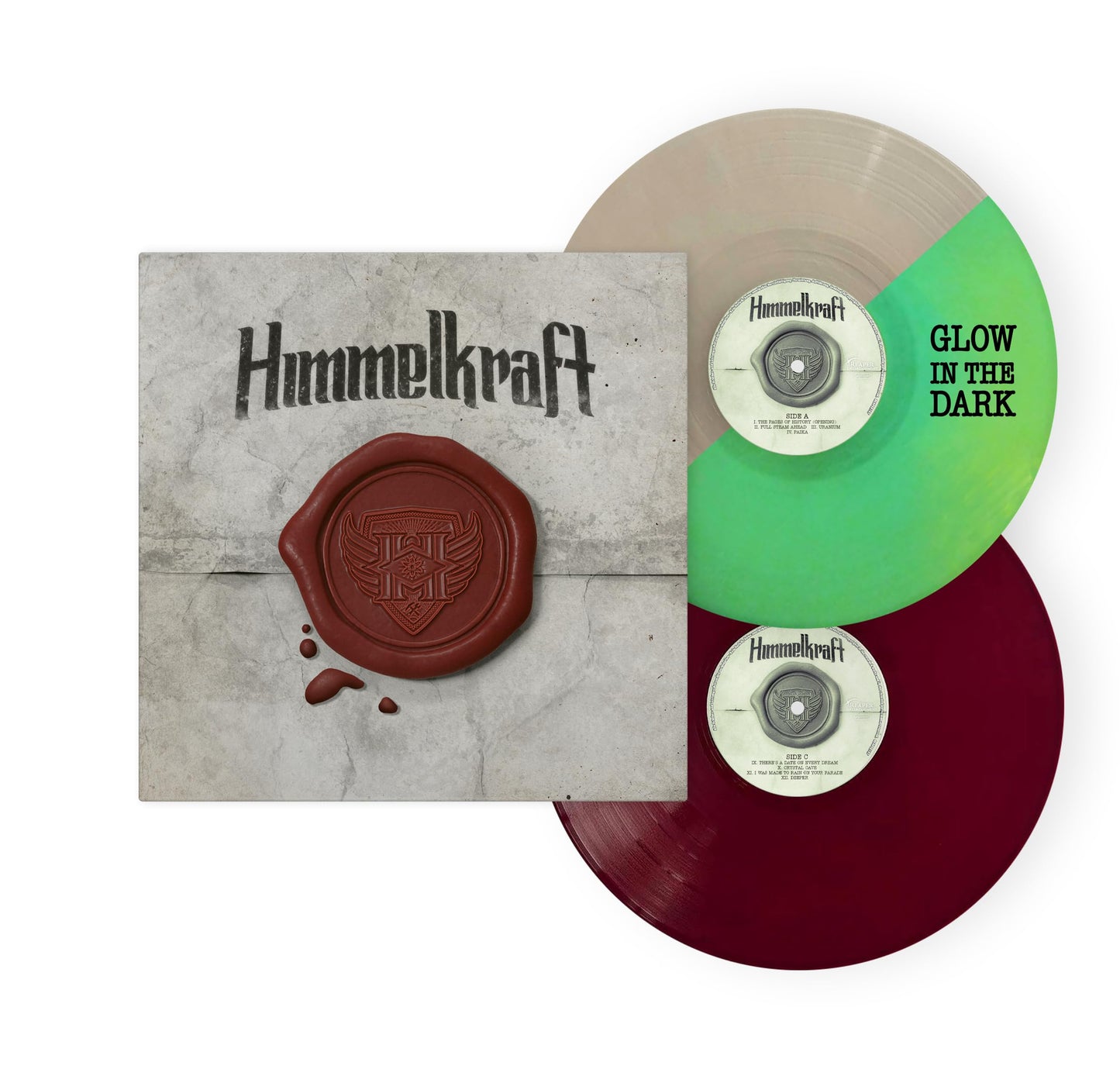 Himmelkraft - Himmelkraft [Colored Vinyl] [Limited Edition] (Red) (Uk) Vinyl Record Album Cover